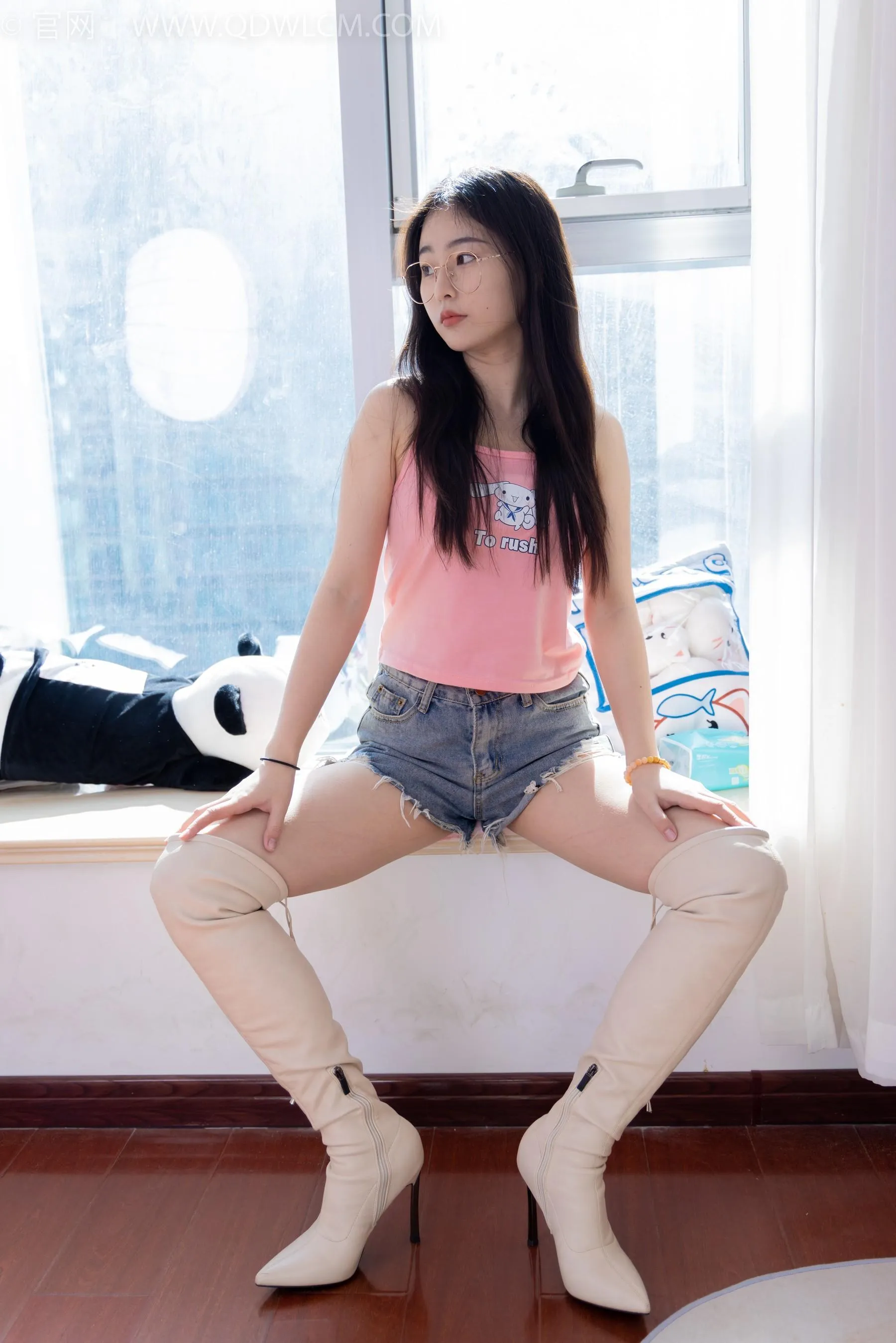物恋传媒 NO.1519 美兔-机车少女 [171P]插图